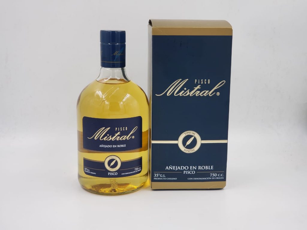 Pisco Mistral Especial 35º 750cc Biblioteca del Pisco